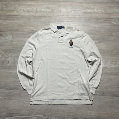 Ralph Lauren Polo Long-Sleeve Shirt Size M Very Good Condition