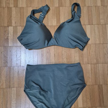 Bikini Retrò Verde Scuro