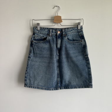 Jeans-Minirock