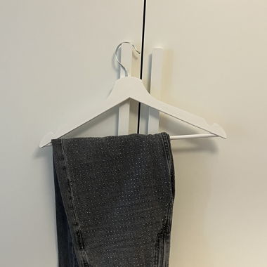 Jeans grigio con strass Stradivarius - taglia 38