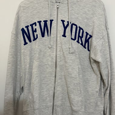 Even&Odd Kapuzenjacke „New York“ grau