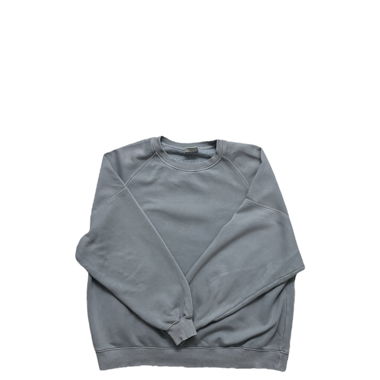 grey sweatshirt