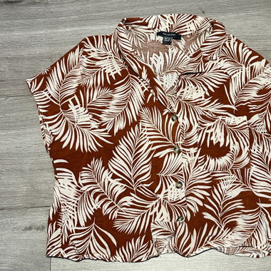 Crop top à fleur