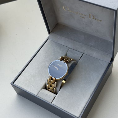 Vintage Christian Dior Golduhr