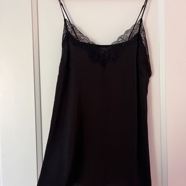 H&M Black Lace Top