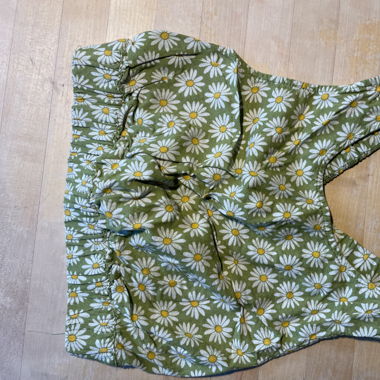 Blumen Crop Top