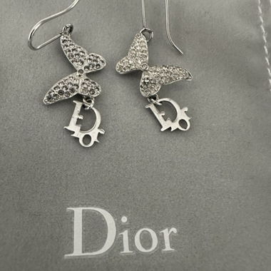 Orecchini a farfalla Dior originali
