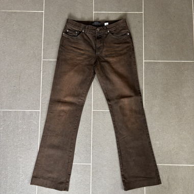 Brown Vintage Bootcut Jeans