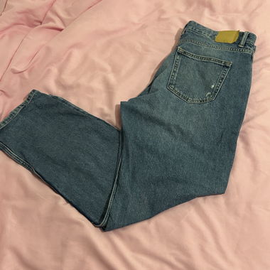 Jeans a gamba dritta