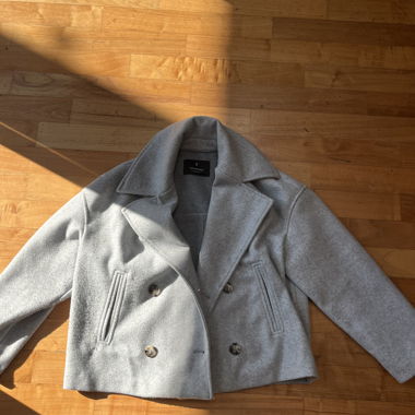 Gray Stradivarius Spring Jacket