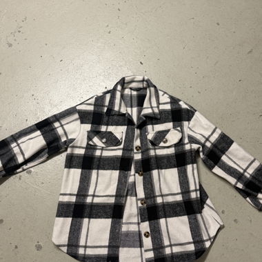 Veste Oversize à Carreaux