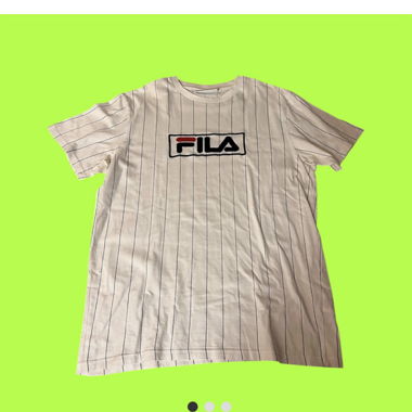 Vintage FILA T-Shirt gestreift 