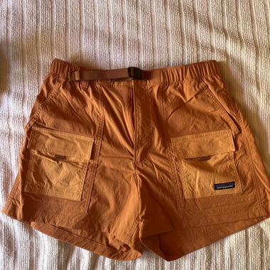 Shorts cargo Patagonia orange
