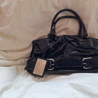 Black Leather Bag