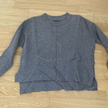 Maglione in maglia ZARA grigio M