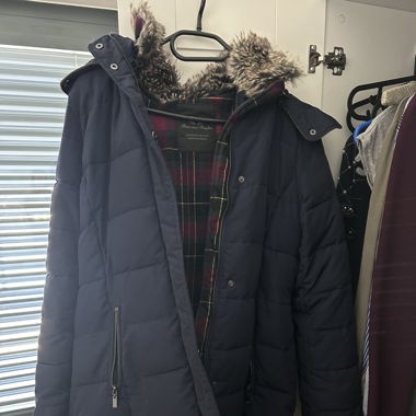 Winterjacke Blau