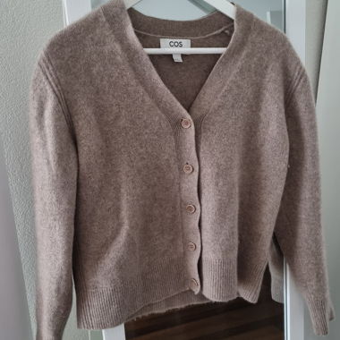 COS Kaschmir-Cardigan beige XS