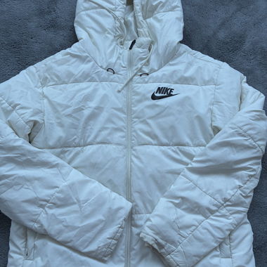 Piumino Nike bianco