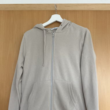 Kapuzenpullover mit Reissverschluss 