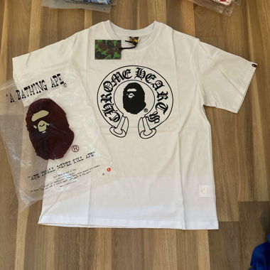 Bape x Chrome Hearts Größe L