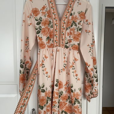 Floral Wrap Dress