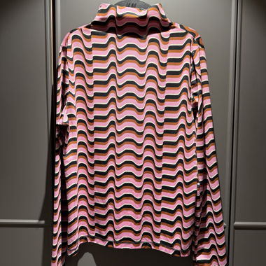 Top psychédélique rose/orange Mango – Taille XL