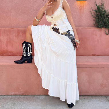 Jupe maxi Princess Polly