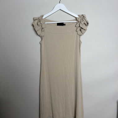 Robe beige Cynthia Rowley
