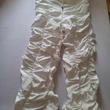 Pleated Parachute Pants