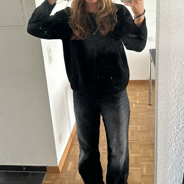 black natura maglione