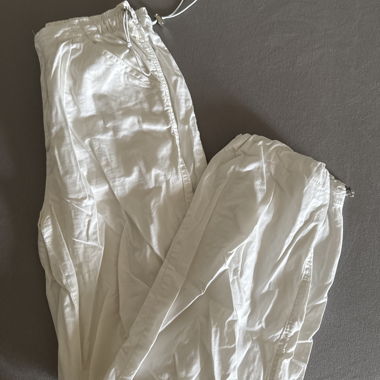 Pantalon Parachute blanc