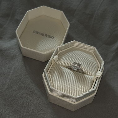 Bague Swarovski avec cristal
