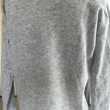 Grauer Damen-Pullover
