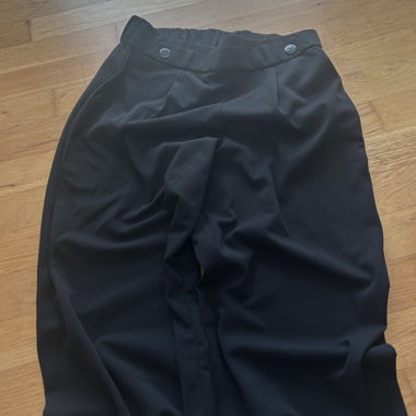 Pantaloni in tessuto neri