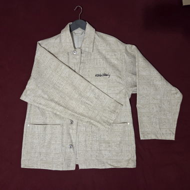 Veste H&M Keith Haring beige taille EUR S