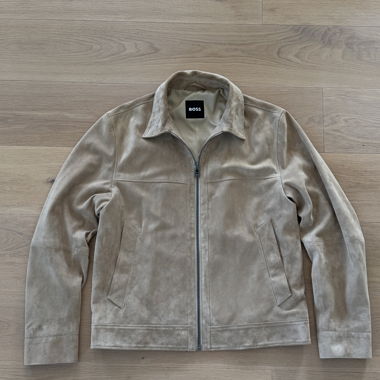 BOSS Suede Jacket Size 52/L
