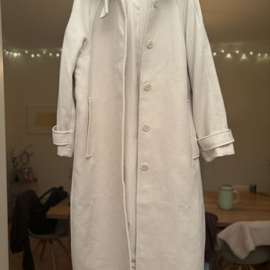 Cappotto invernale bianco  