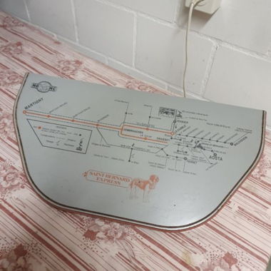 Seltener SBB Tisch Saint Bernard Express