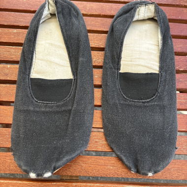 Scarpe in tessuto nere