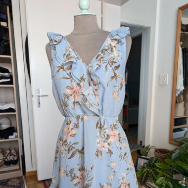 Robe fleurie / blumenkleid