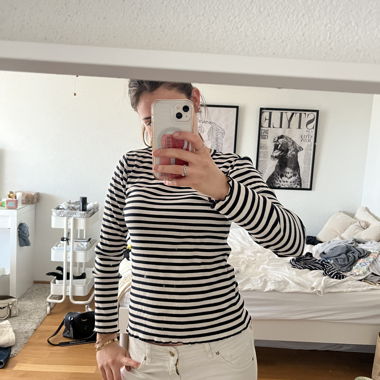 Striped Long-Sleeve Shirt