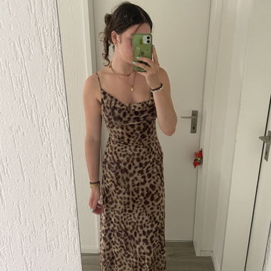 Leopard-print dress