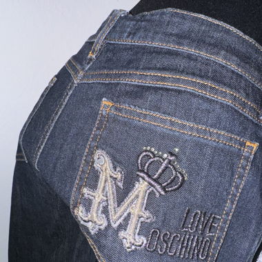 Love Moschino Denim Bootleg y2k