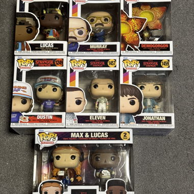 Funko Pop Stranger Things nur murry und jonathan