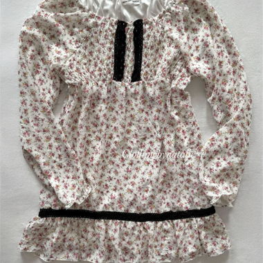 Coquette Floral MIDI Babydoll taglia S