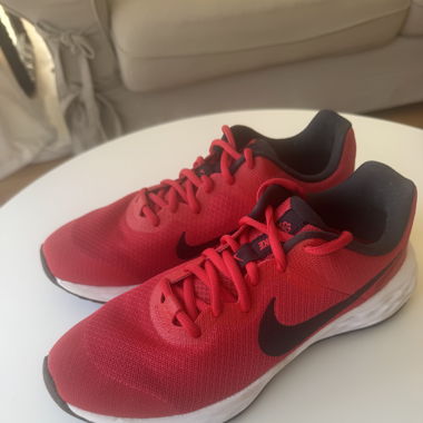 Nike red sneakers