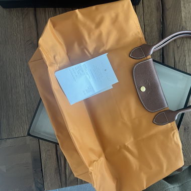 Longchamp Shopper L brown/orange brandnew