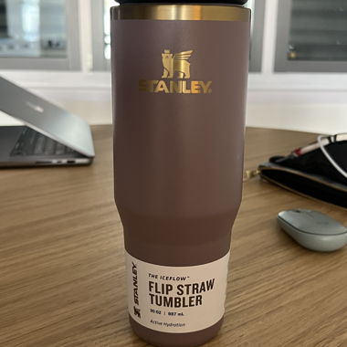 Tasse isotherme à paille rabattable Stanley Flip Straw 0,887 L