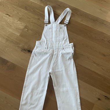 Salopette blanche