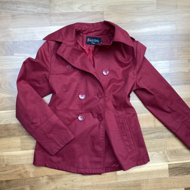 Women’s Red Trench Coat